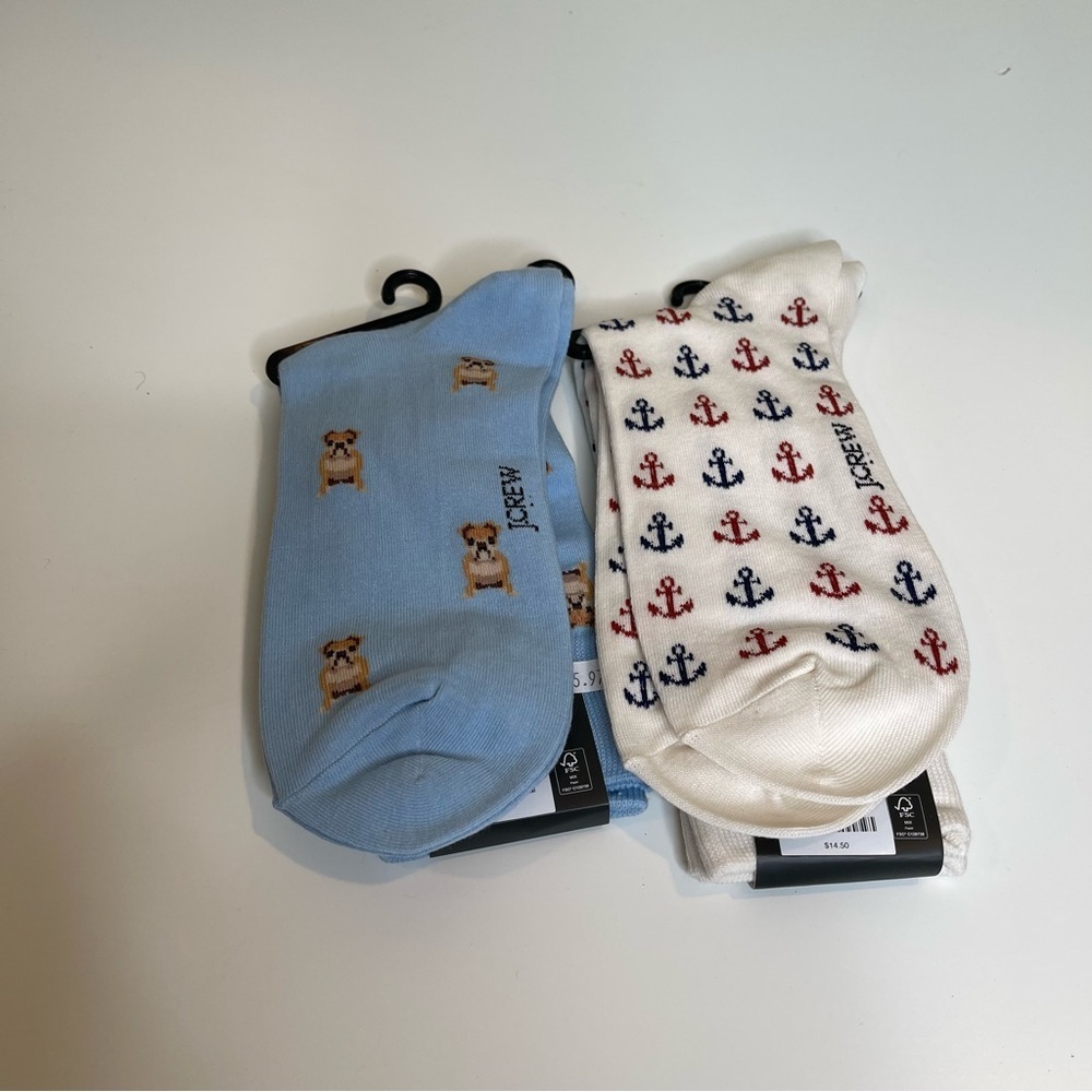 J. Crew Mens socks 2 pair